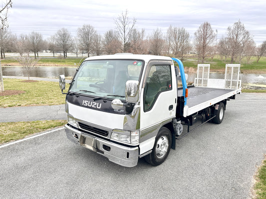 1997 ISUZU ELF ROLLBACK CAR HAULER KC-NPR70PV