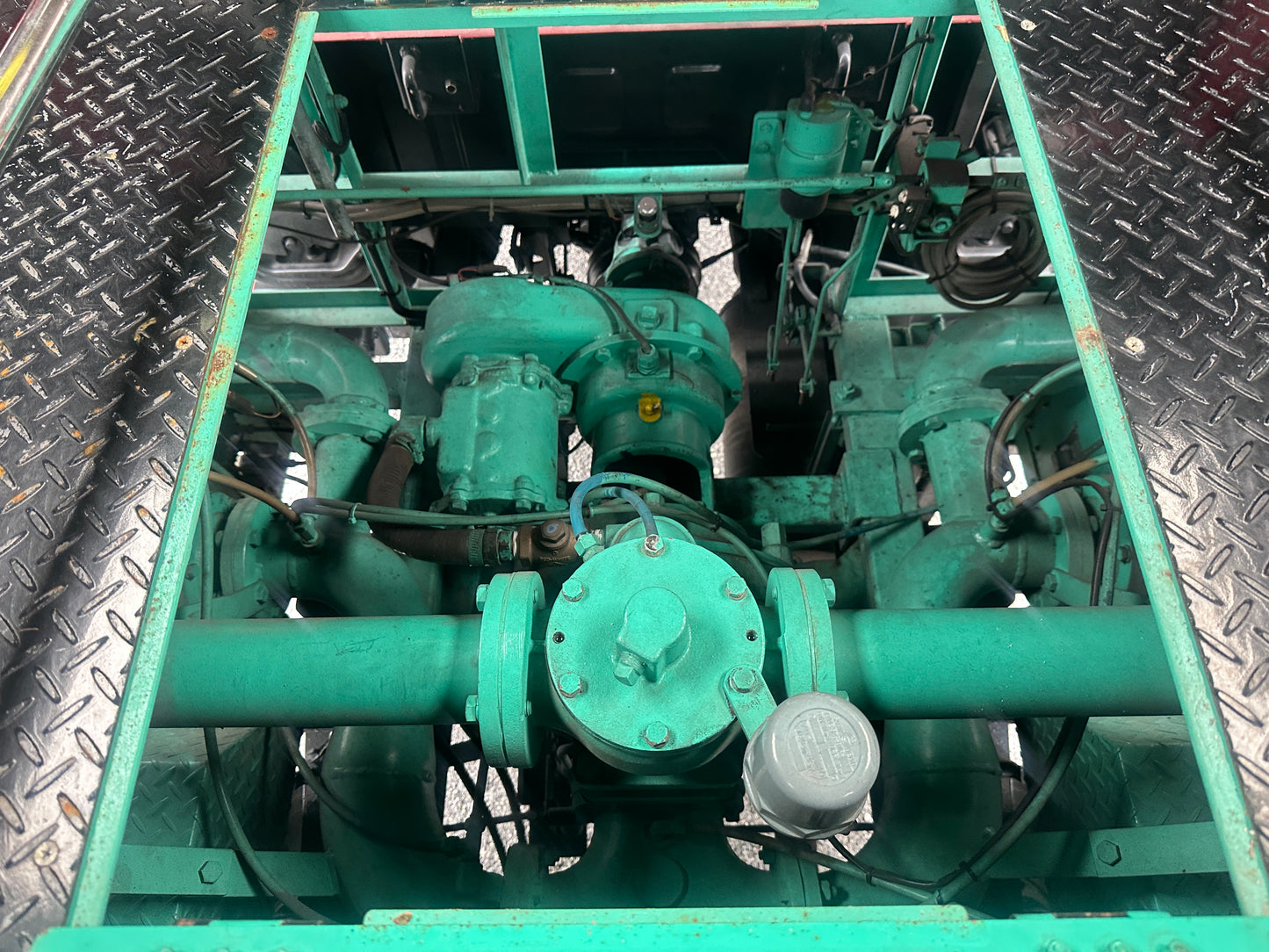 1999 MITSUBISHI CANTER FE53EB JAPANESE FIRE TRUCK - DIESEL - 13k Miles — LOT#723