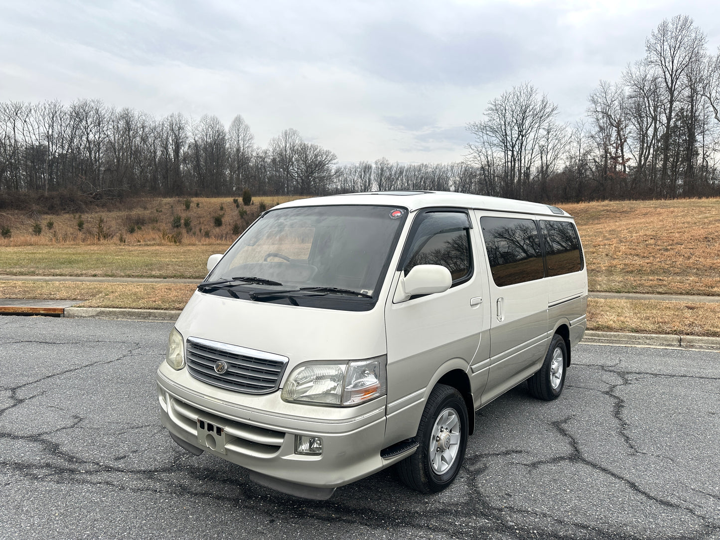 1999 TOYOTA HIACE SUPER CUSTOM LIMITED 4WD - INTERCOOLED TURBO DIESEL — LOT#687