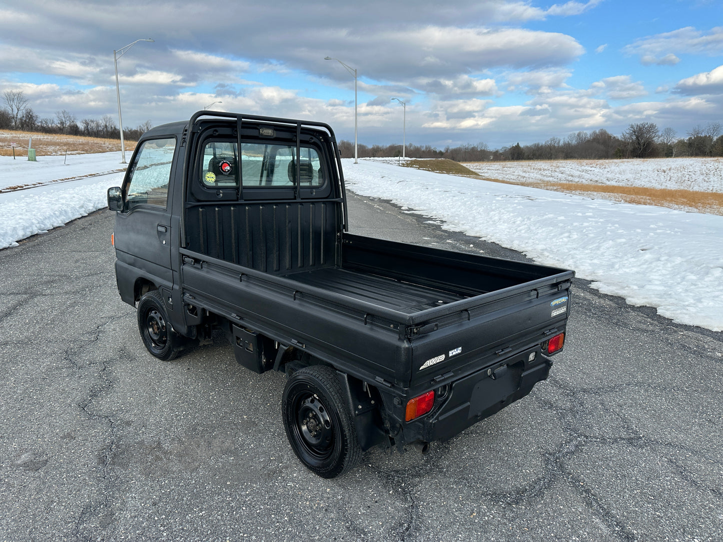1998 SUBARU SAMBAR SPECIAL 4WD - AUTOMATIC TRANSMISSION - A/C - FUEL INJECTION — LOT#776