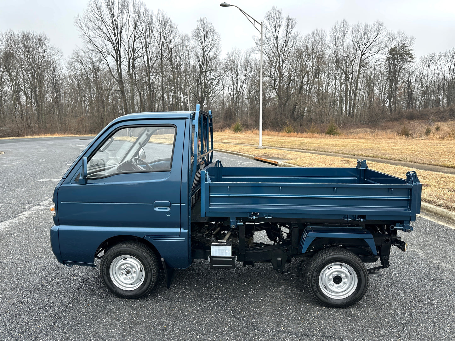 1992 SUZUKI CARRY 3-WAY DUMP 4WD — LOT#835