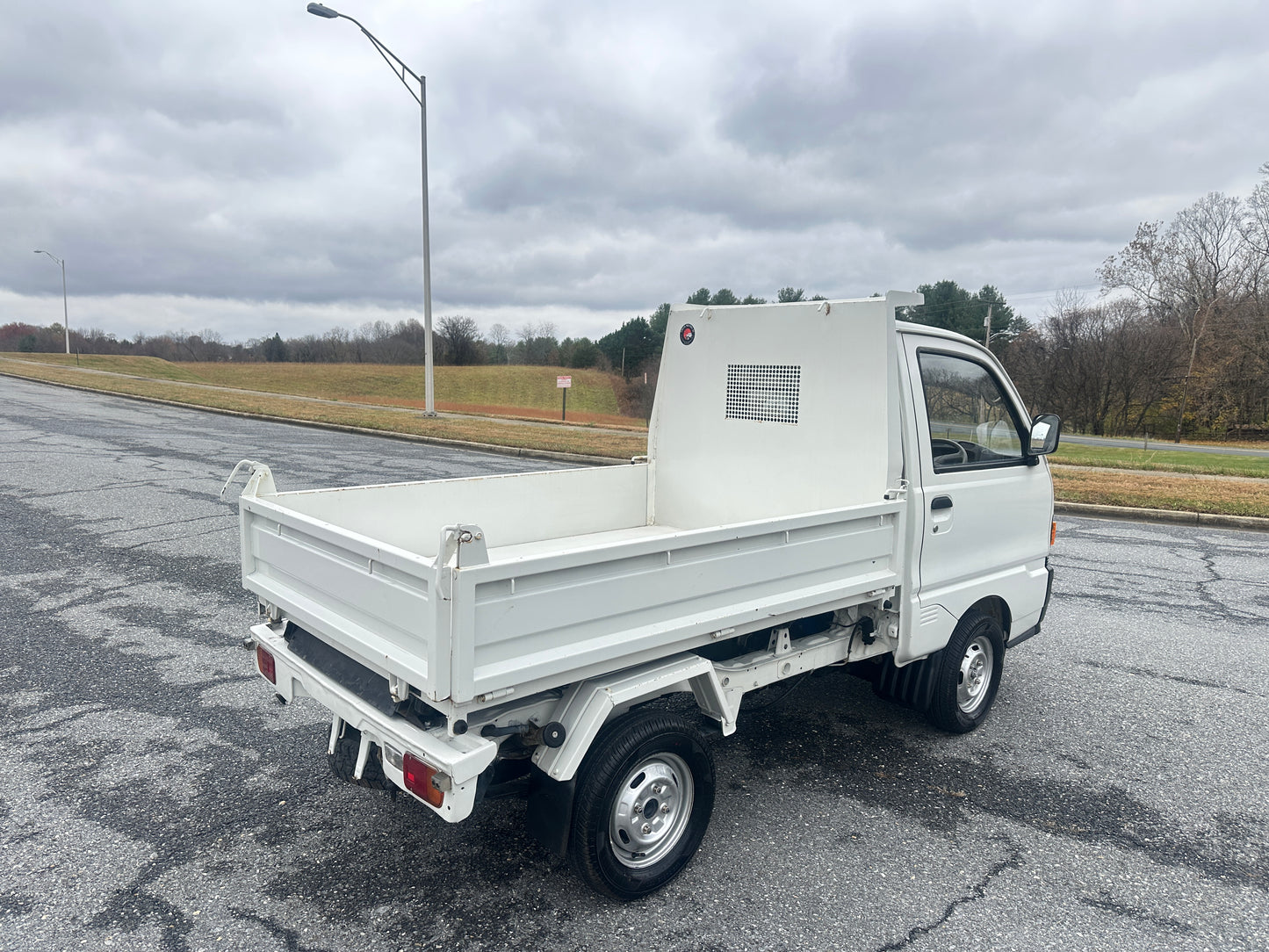 1995 MITSUBISHI MINICAB PTO OPERATED DUMP - 4WD - FULLY SERVICED — LOT#651