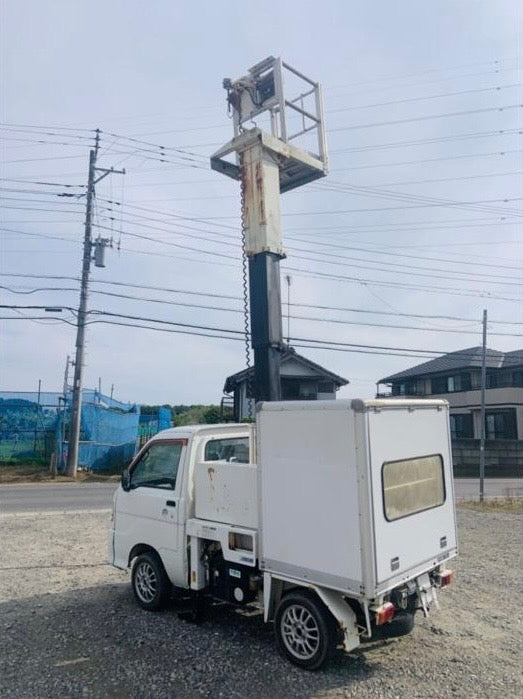 VERY RARE! 2000 DAIHATSU HIJET AERIAL WORK PLATFORM TRUCK 4WD