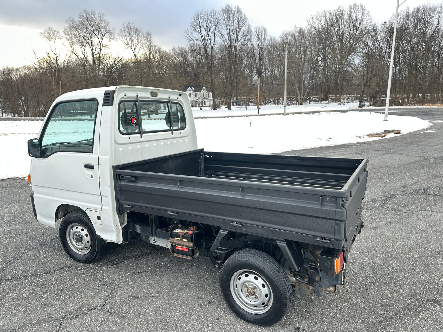 1996 SUBARU SAMBAR DUMP TRUCK - A/C - 38k Miles — LOT#781