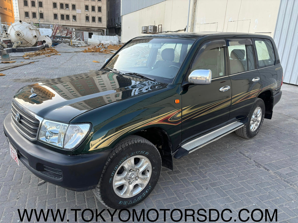 1998 TOYOTA LAND CRUISER HZJ105 GX - “GCC SPEC” - DIESEL- SOLID FRONT AXLE - DUAL FUEL TANKS