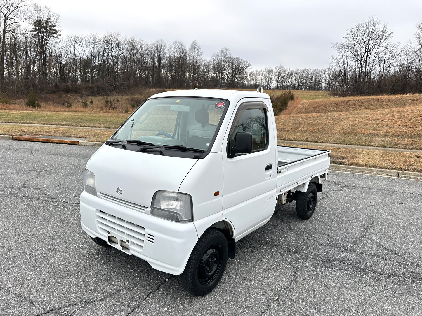 1999 SUZUKI CARRY -4WD -FUEL INJECTED -2 SPEED TRANSFER-CASE -A/C — LOT#754