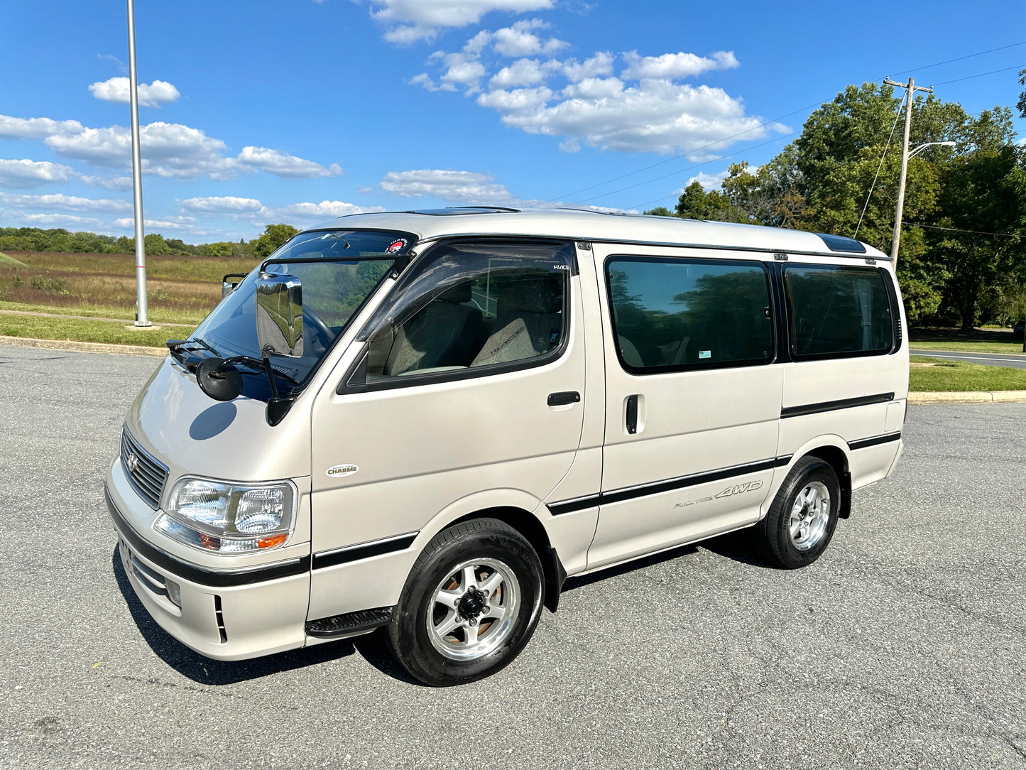 1999 TOYOTA HIACE SUPER CUSTOM G, PLEASURE WAGON CHARME KZH106