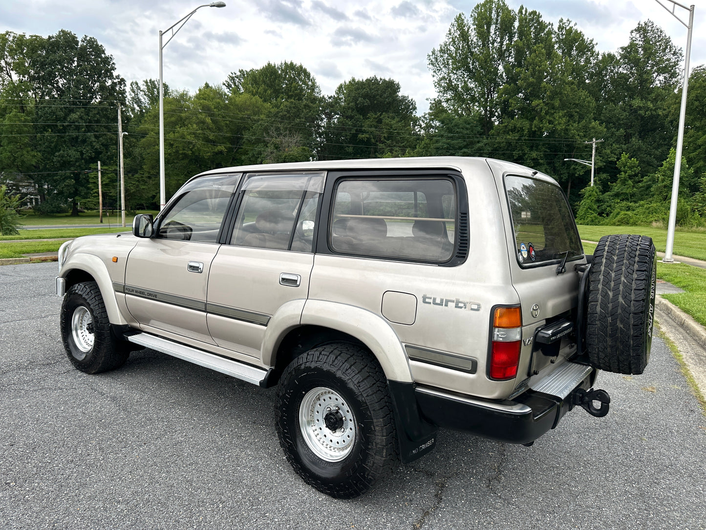 1991 TOYOTA LAND CRUISER HDJ81 VX 4WD - TURBO DIESEL - TRIPLE LOCKED — LOT#833