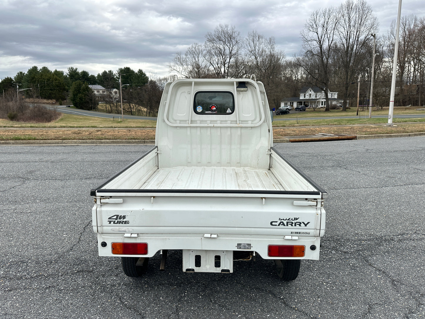 1999 SUZUKI CARRY TURBO 4WD - A/C - FUEL INJECTED - 15K Miles — LOT#829