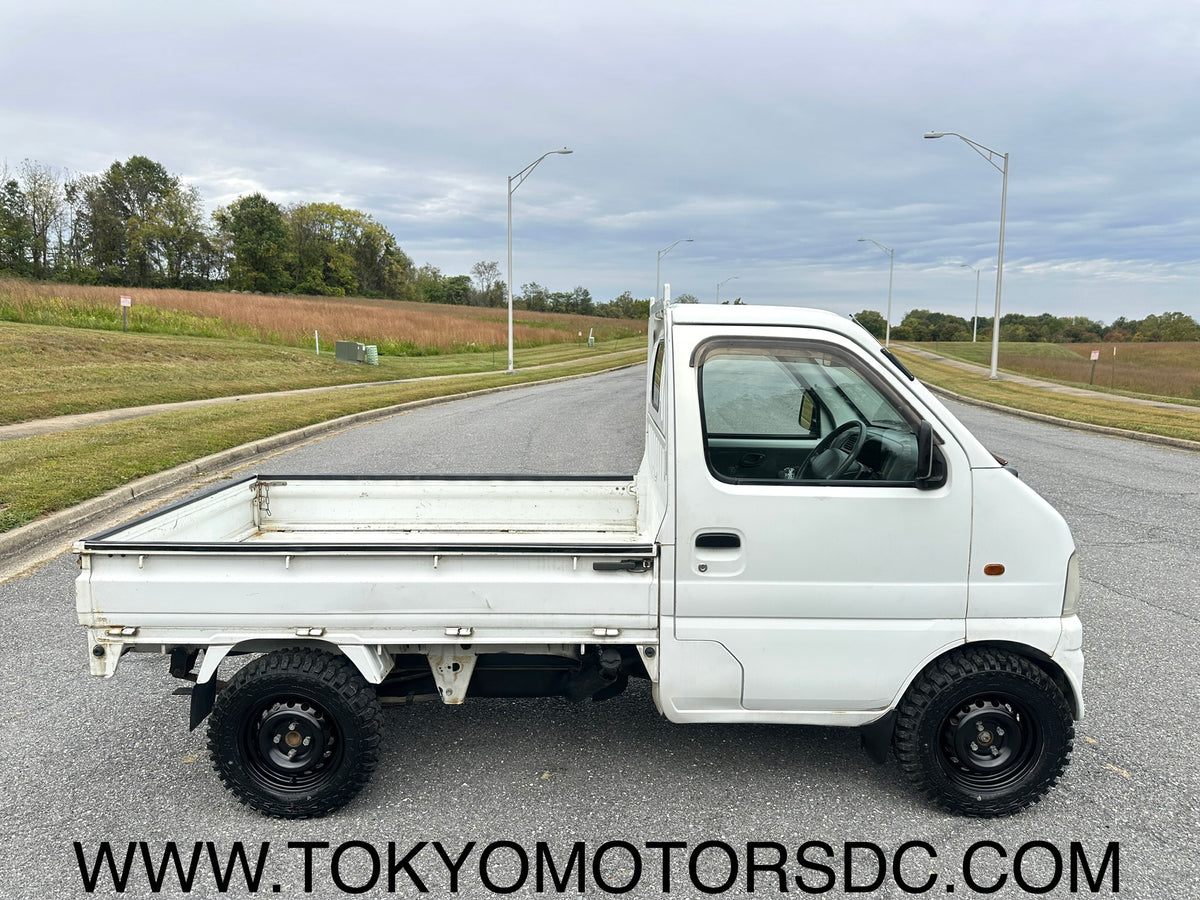 2000 SUZUKI CARRY - 4WD -FUEL INJECTED -2 SPEED TRANSFER-CASE - ONLY 28k MILES — LOT#945