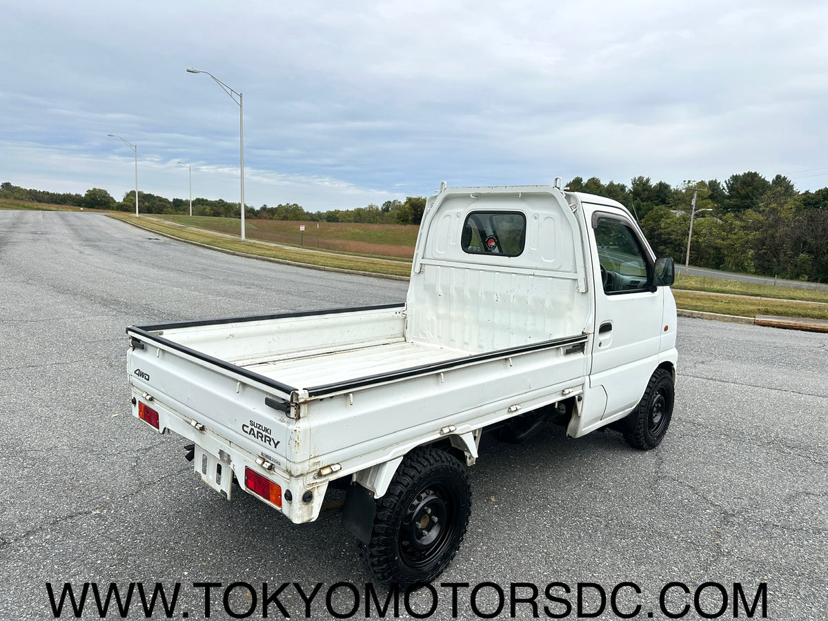 2000 SUZUKI CARRY - 4WD -FUEL INJECTED -2 SPEED TRANSFER-CASE - ONLY 28k MILES — LOT#945