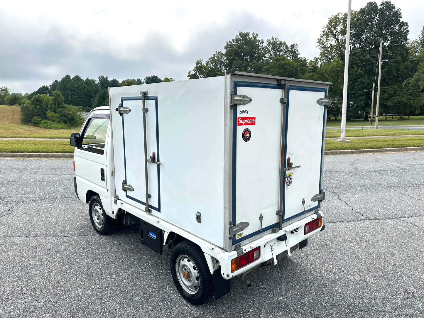 1991 HONDA ACTY REFRIGERATOR TRUCK — LOT#639