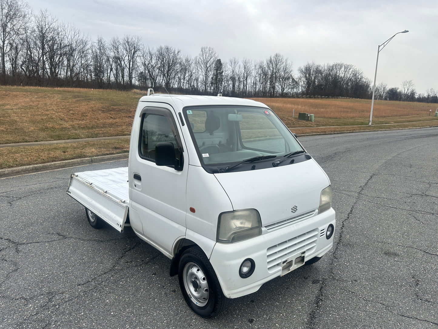 1999 SUZUKI CARRY TURBO - 4WD - A/C - FUEL INJECTION- 5 SPEED — LOT#711