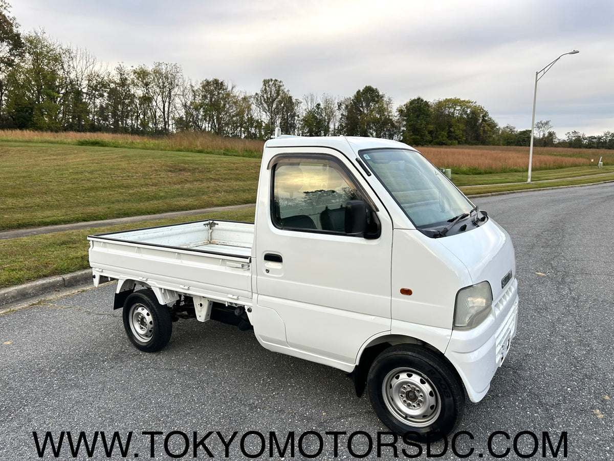 2000 SUZUKI CARRY - 4WD -FUEL INJECTED - 2 SPEED TRANSFER-CASE - A/C - ONLY 38k MILES — LOT#986