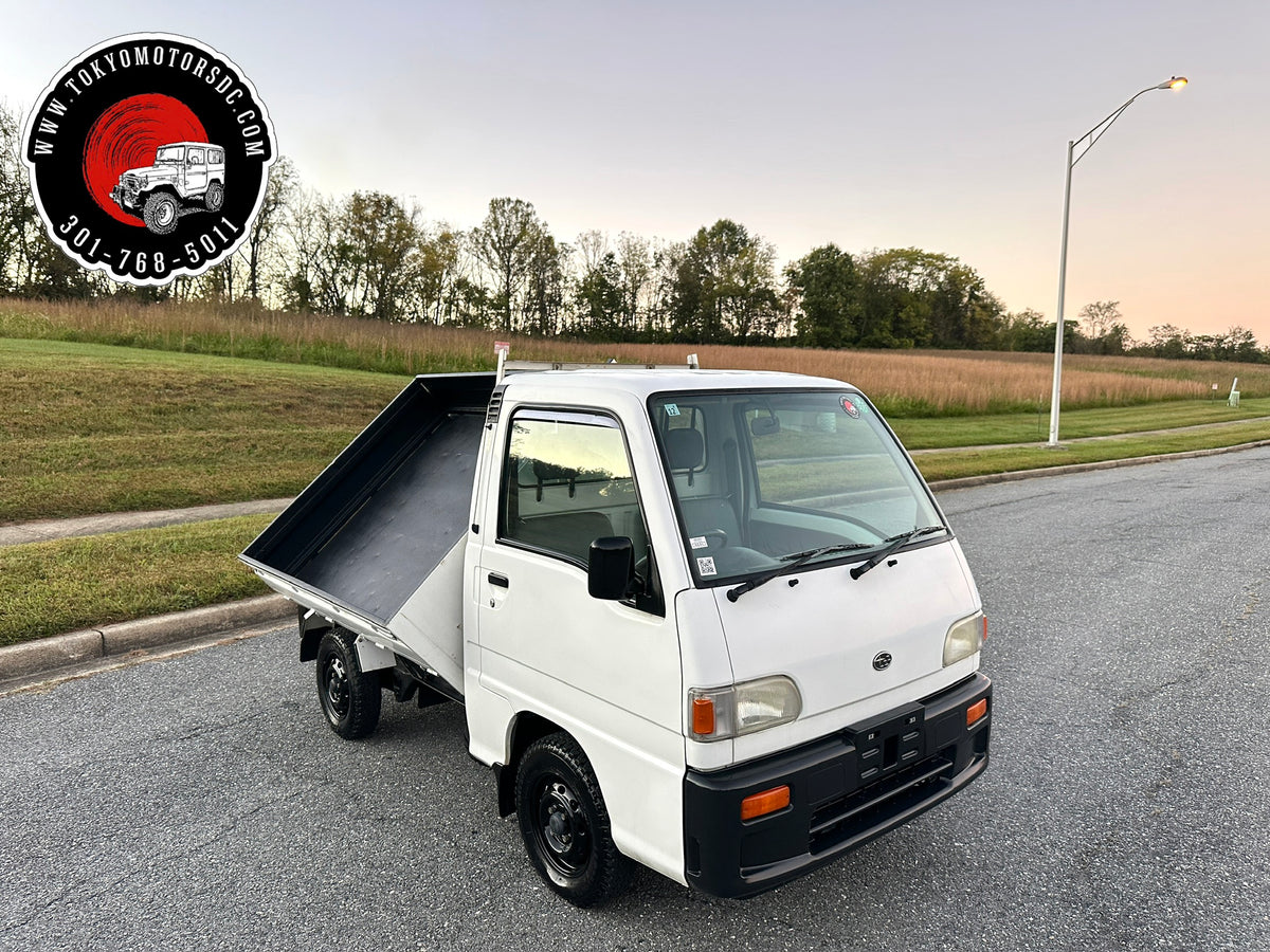 1998 SUBARU SAMBAR 3-WAY DUMP 4WD - 5,485 MILES — LOT#953