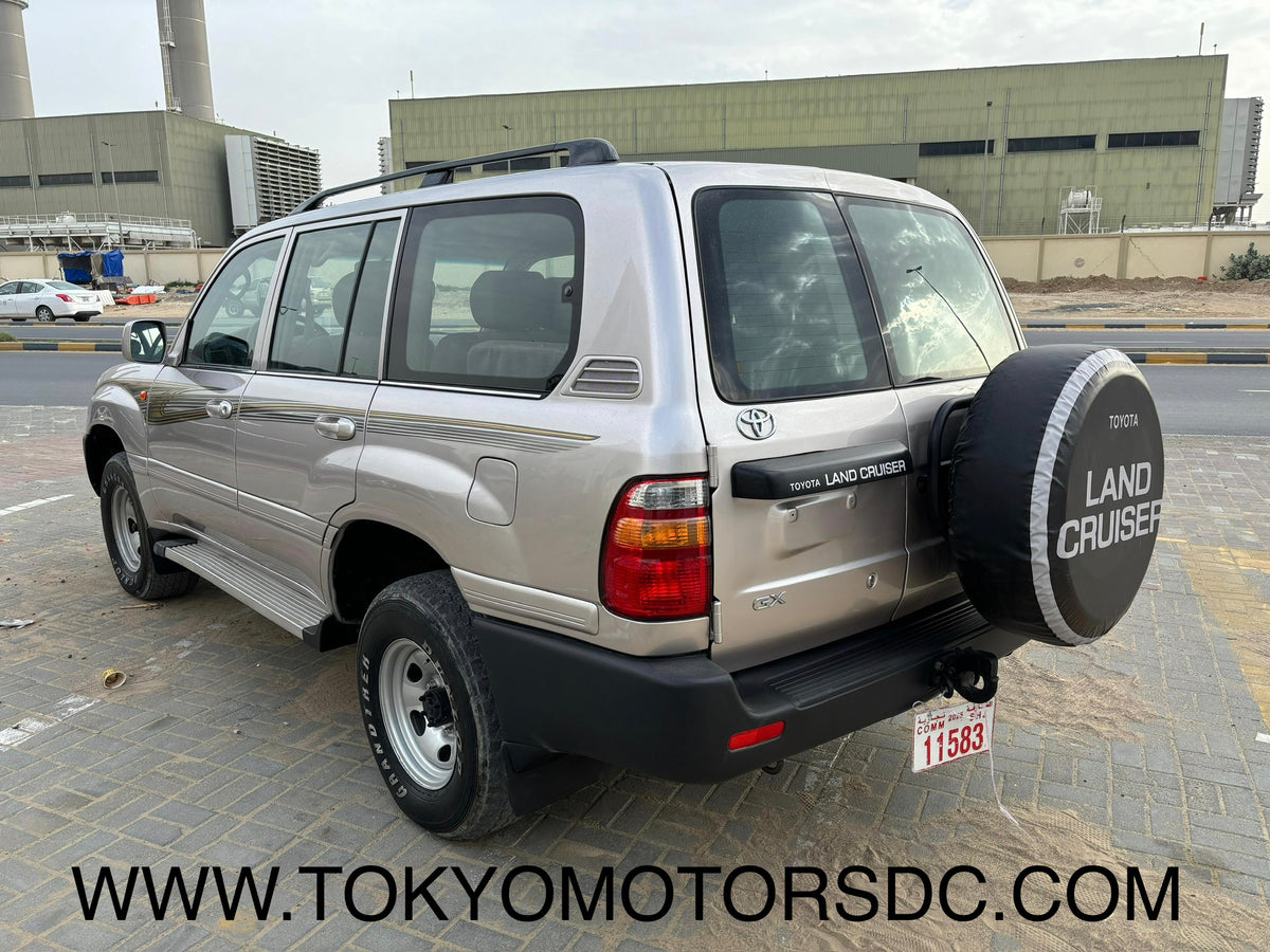 1999 TOYOTA LAND CRUISER HZJ105 GX - “GCC SPEC” - DIESEL- SOLID FRONT AXLE - DUAL FUEL TANKS
