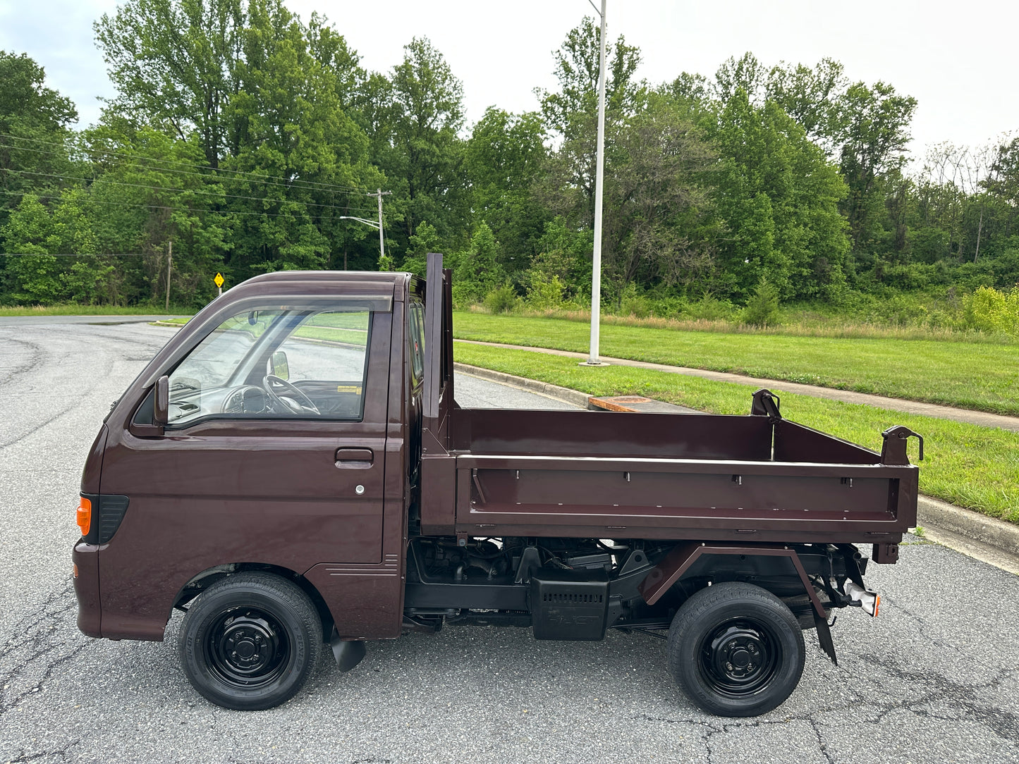 1995 DAIHATSU HIJET CLIMBER PTO DUMP - 4x4 - DIFF LOCK - 2 SPEED TRANSFER-CASE - A/C - CUSTOM PAINTJOB — LOT#912