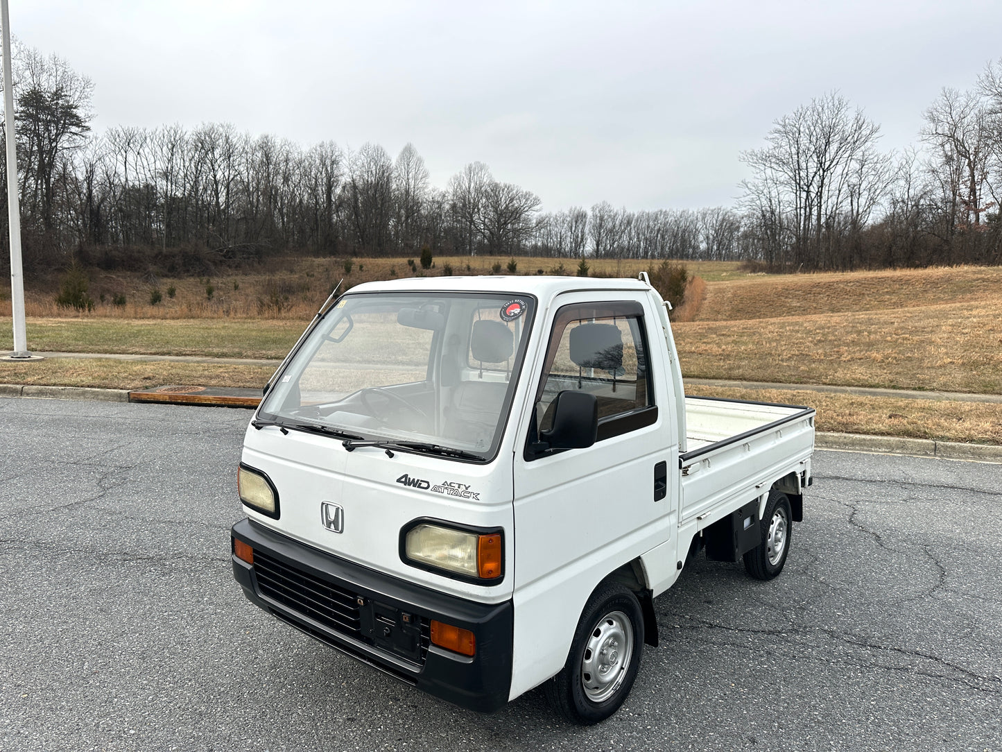 1993 HONDA ACTY ATTACK 4WD - DIFF LOCK - A/C — LOT#755