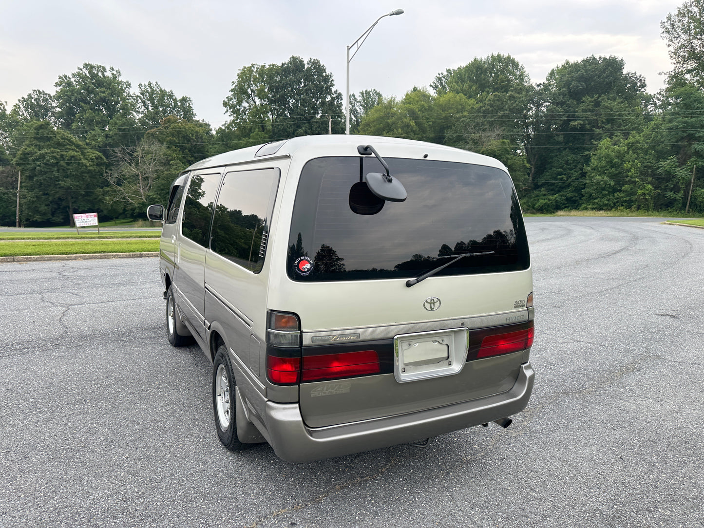 1998 TOYOTA HIACE SUPER CUSTOM LIMITED 4WD - TURBO DIESEL - LOT#910