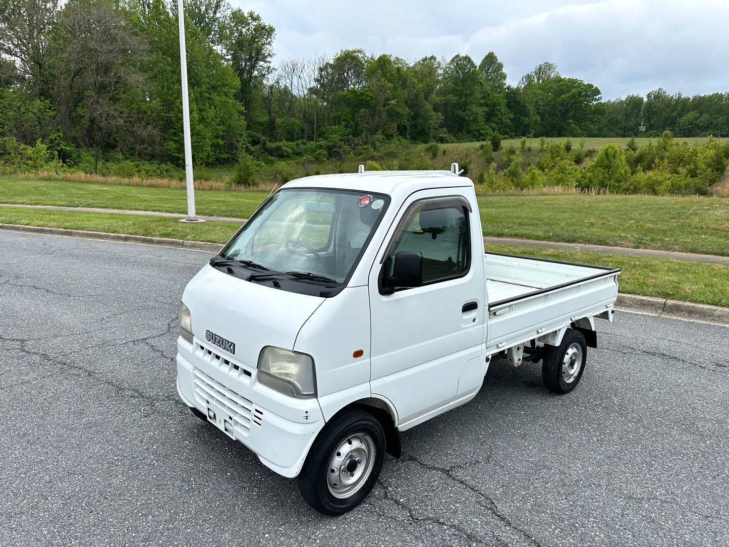 2001 SUZUKI CARRY 4WD - FUEL INJECTED- 2 SPEED TRANSFERCASE - ONLY 25k MILES — LOT#876