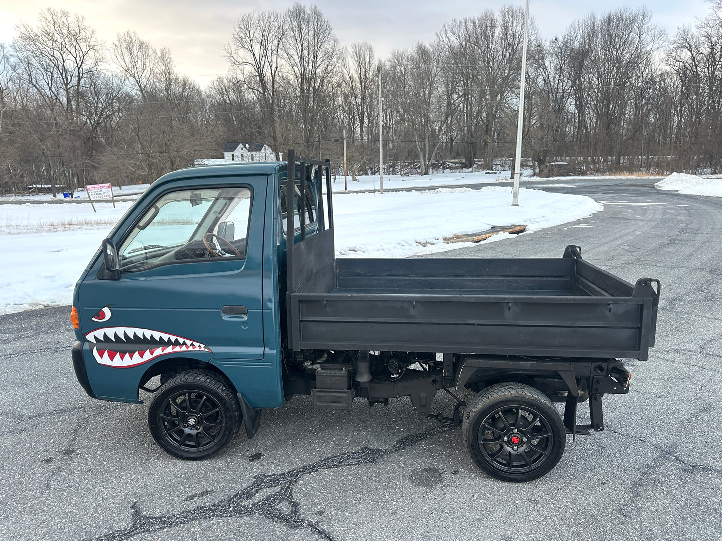 1998 SUZUKI CARRY CUSTOM DUMP 4WD - A/C — LOT#745