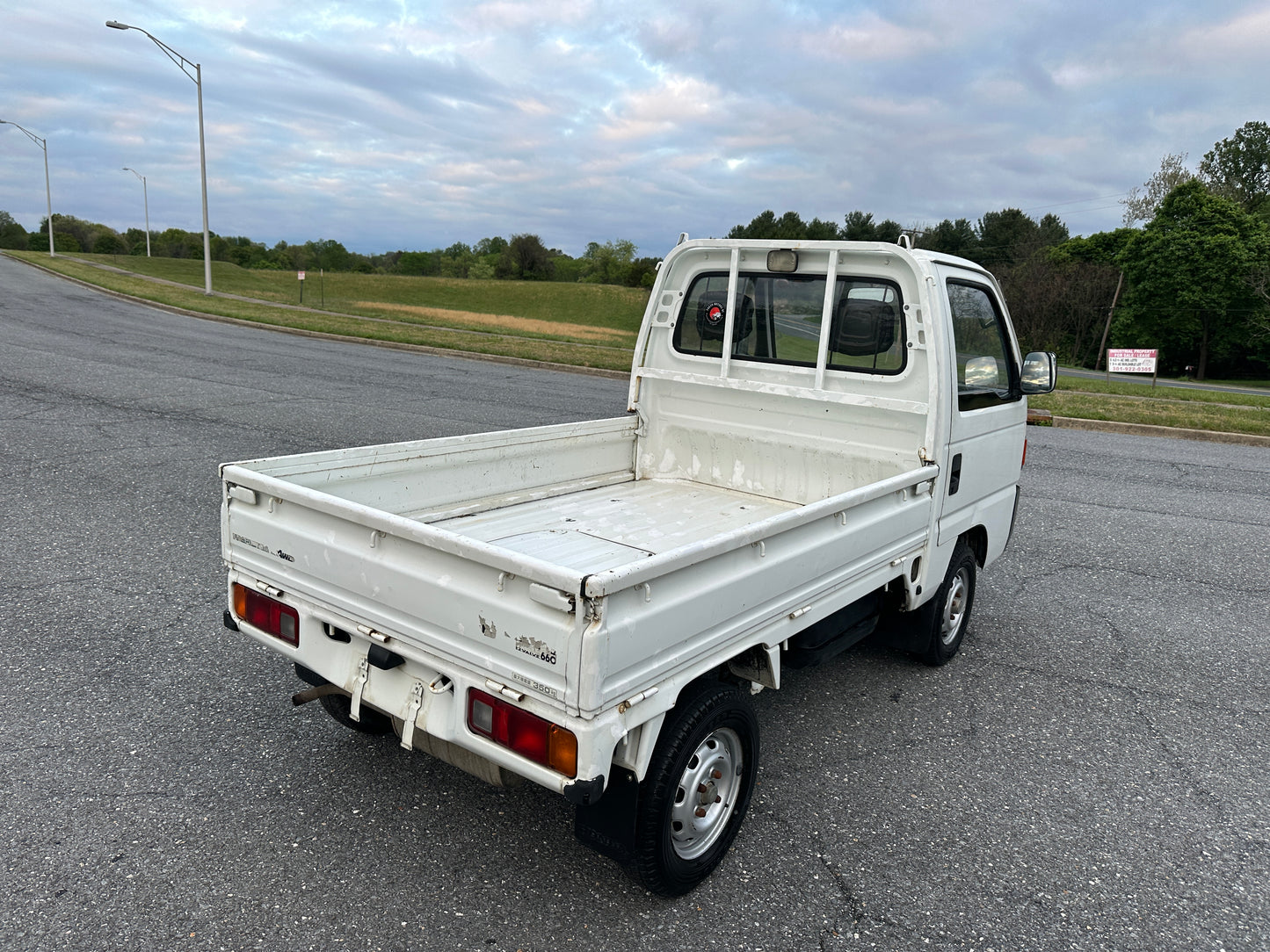1991 HONDA ACTY ATTACK 4WD - DIFF LOCK — LOT#811