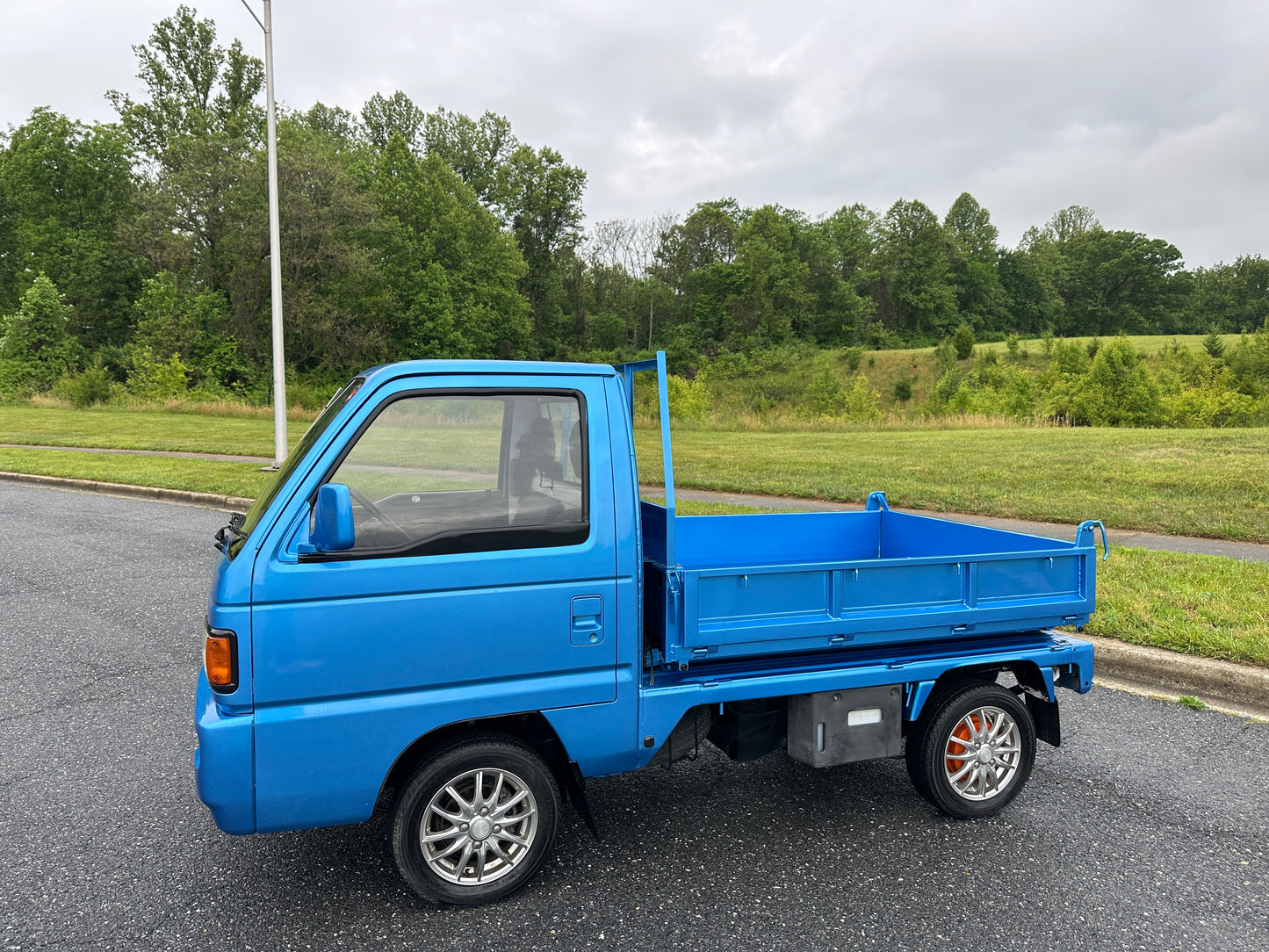 1991 HONDA ACTY ATTACK DUMP 4WD - DIFF LOCK - A/C - CUSTOM PAINTJOB — LOT#911