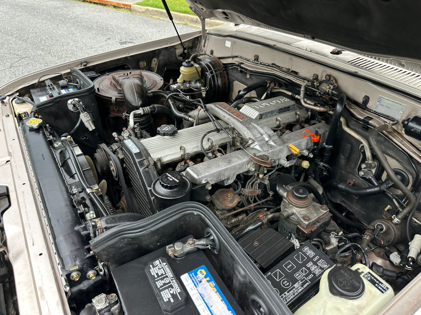 1991 TOYOTA LAND CRUISER HDJ81 VX 4WD - TURBO DIESEL - TRIPLE LOCKED — LOT#833