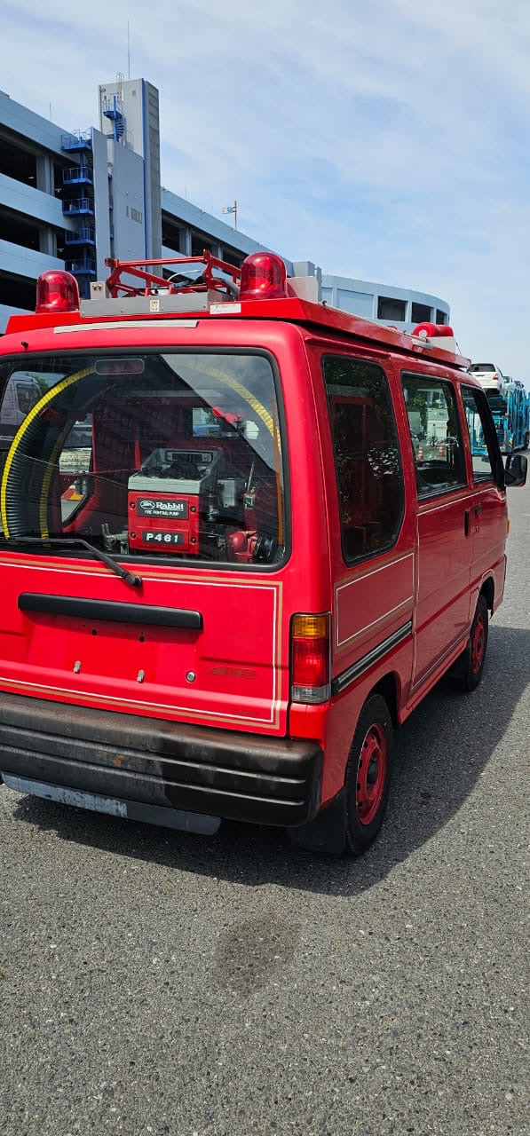 RARE FIRE VAN - 1997 SUBARU SAMBAR DIAS 4WD - FULLY EQUIPPED