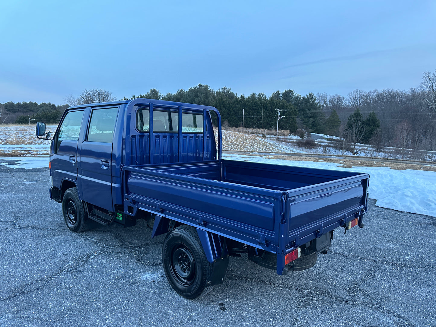2000 TOYOTA TOYOACE LY162 DOUBLE-CAB - 4WD - DIESEL — LOT#775