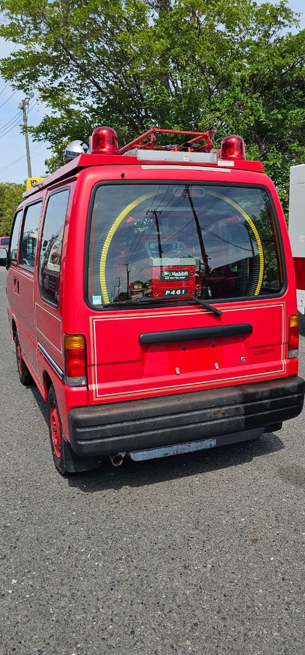 RARE FIRE VAN - 1997 SUBARU SAMBAR DIAS 4WD - FULLY EQUIPPED