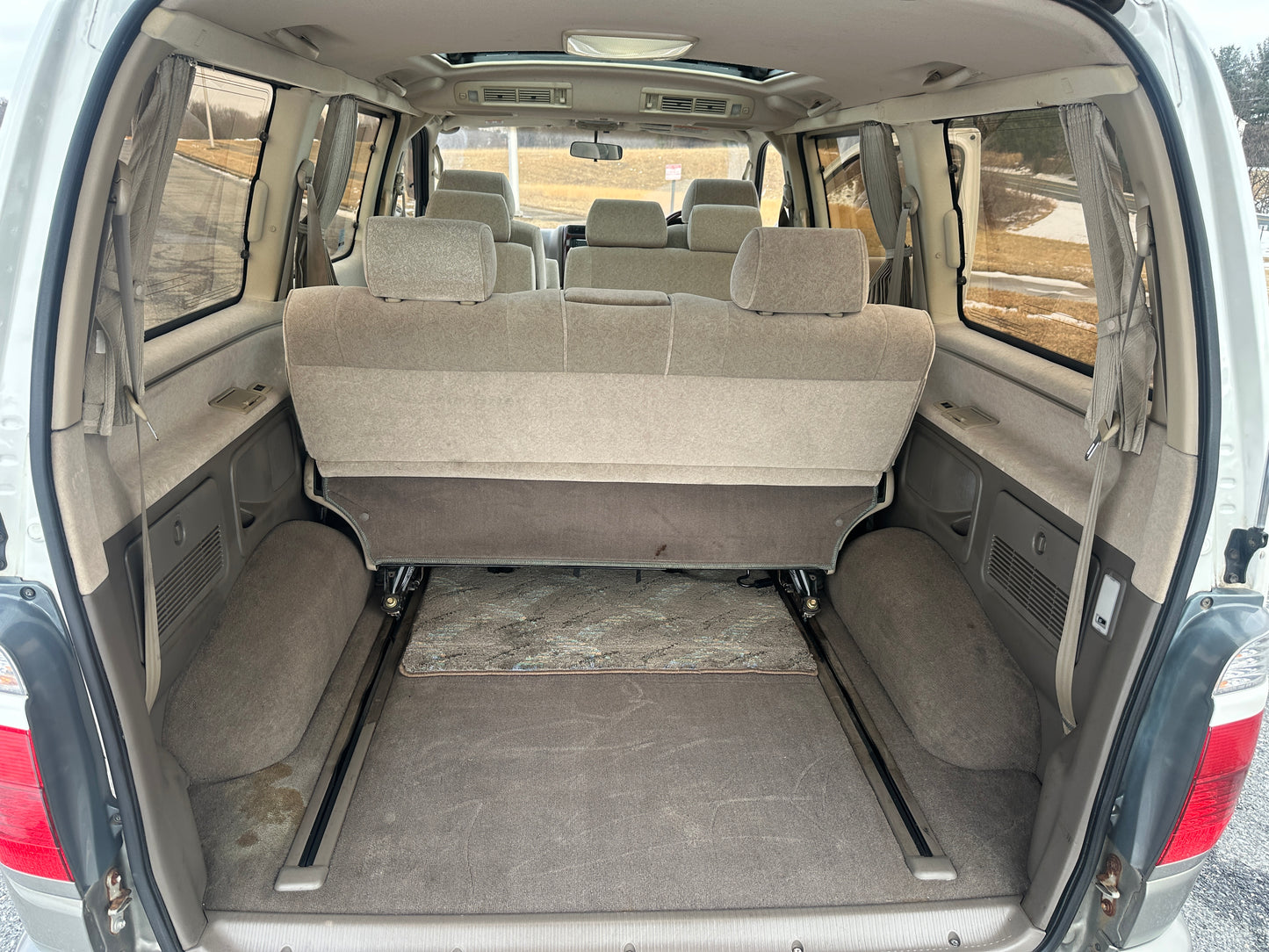 1999 TOYOTA GRAND HIACE LIMITED EXCELLENT EDITION 4WD - V6 GASOLINE — LOT#715