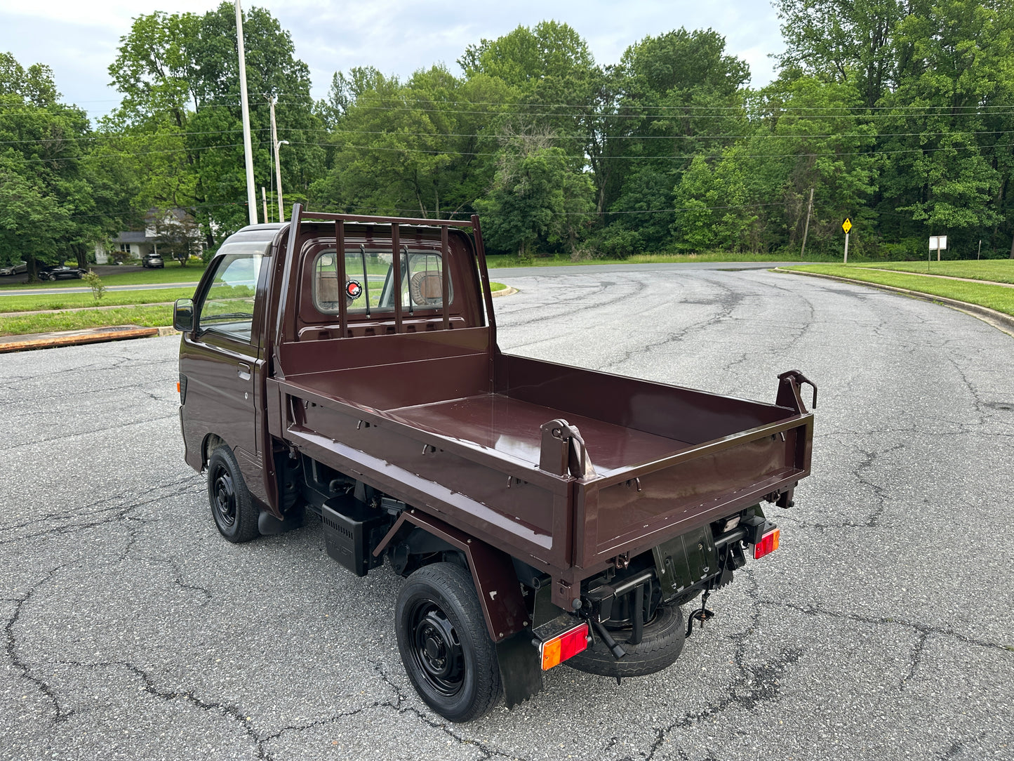 1995 DAIHATSU HIJET CLIMBER PTO DUMP - 4x4 - DIFF LOCK - 2 SPEED TRANSFER-CASE - A/C - CUSTOM PAINTJOB — LOT#912