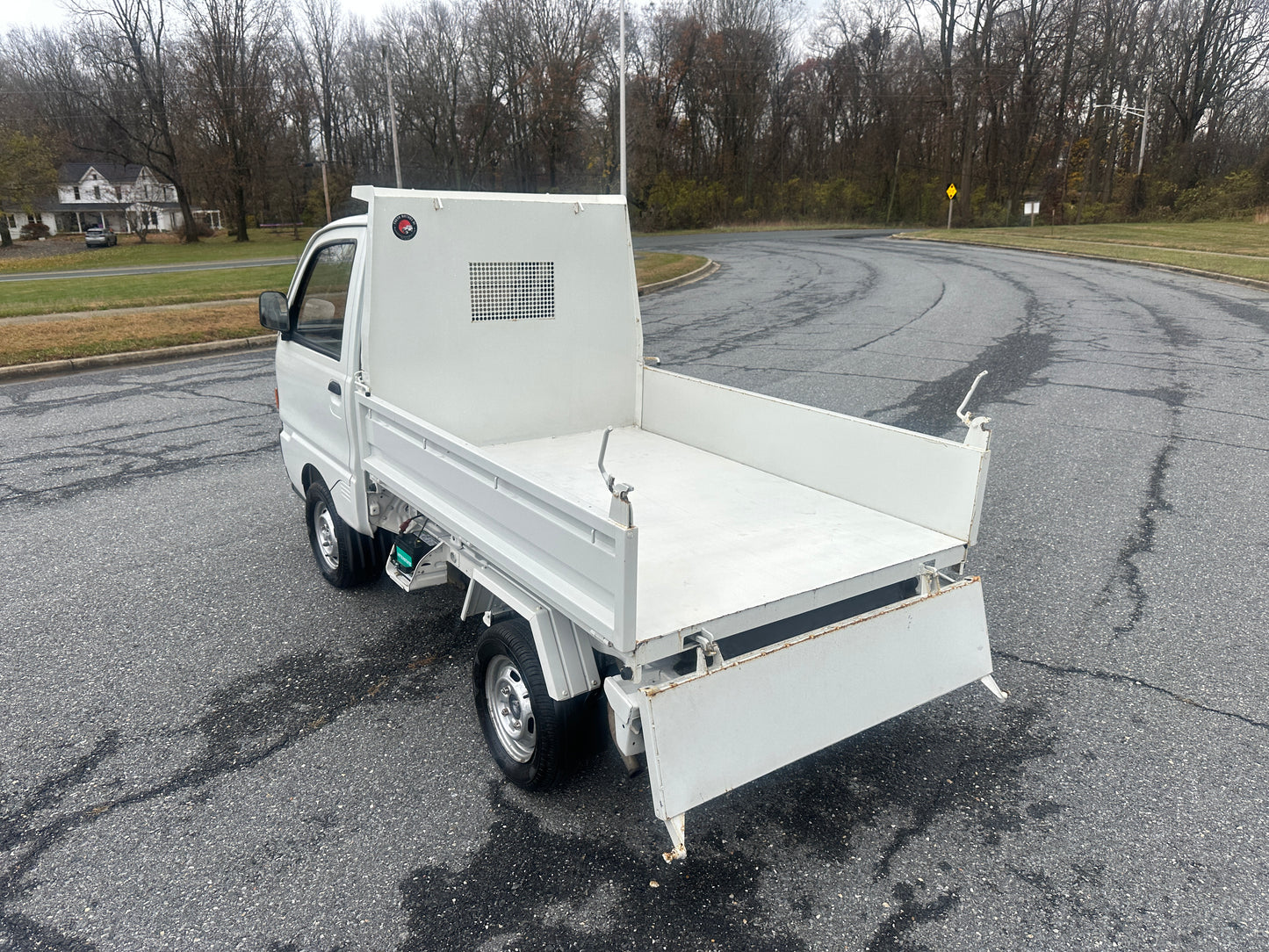 1995 MITSUBISHI MINICAB PTO OPERATED DUMP - 4WD - FULLY SERVICED — LOT#651